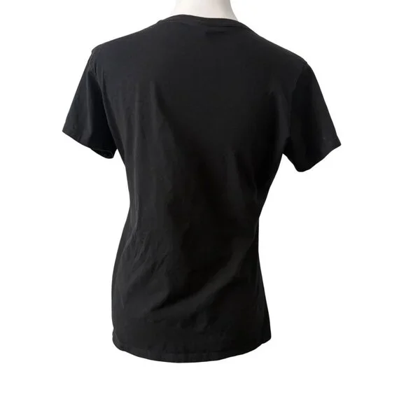 Green Day Oakland CA Graphic T-Shirt Medium Ladies Crew Neck Black Short Sleeve - Picture 3 of 9